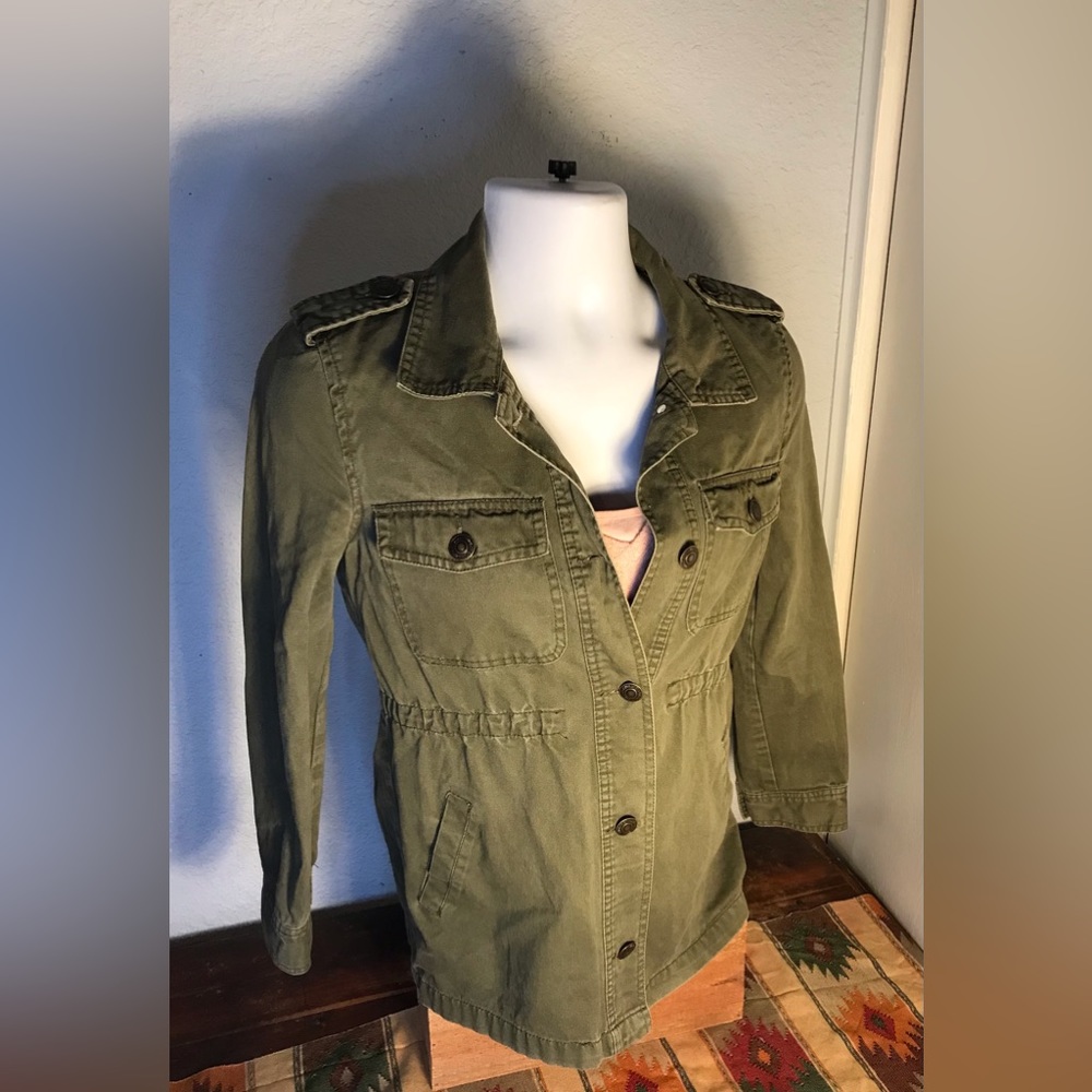 Cotton On military style jean jacket